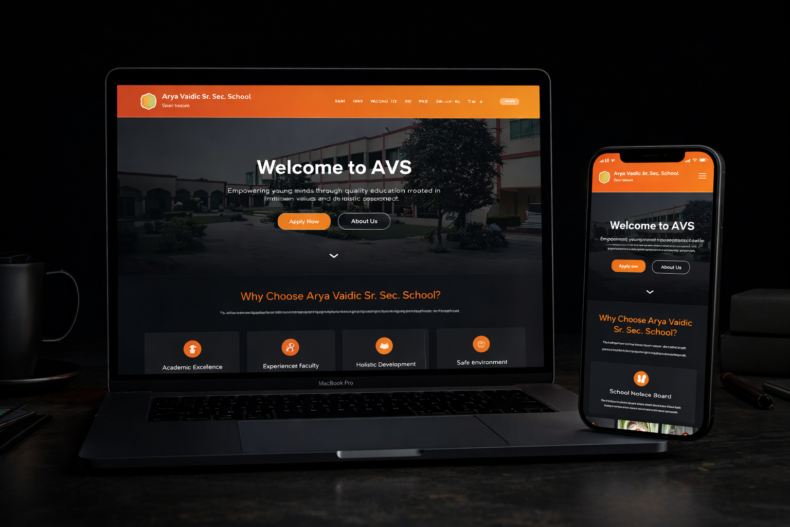 Coaching Institute Website